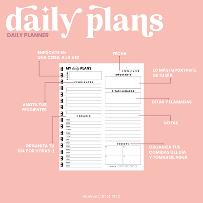 DAILY PLANS